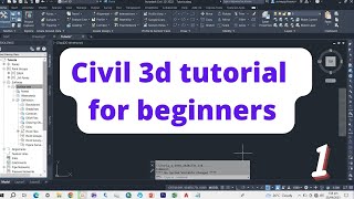 Civil 3d tutorial for beginners