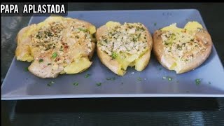 Patatas Aplastadas Al Horno | Chef Naye