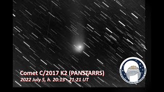 La cometa C/2017 K2 (PANSTARRS) si muove fra le stelle di Ofiuco