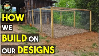 Updating our Chicken Run | BIG Improvement!