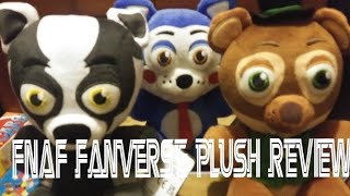 reviewing the FNAF fan versus plushies