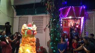 Dragon and Lion Dancing show in Mumbai