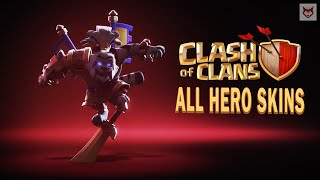 All Hero Skins 2019 - 2023 May in Clash of Clans | @itswolftime