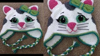 Teje Gorro para Niñas a Crochet