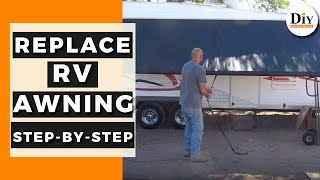 How To Replace RV Awning Fabric | HBN Replacement Fabric