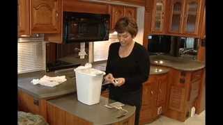 RV Tips - Cleaning a shade and garbage bags.