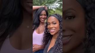 Icons Kenya Moore & Kandi is back! #rhoa #kenyamoore #kandi #kenyamoorehaircare #kenyamoorehairspa