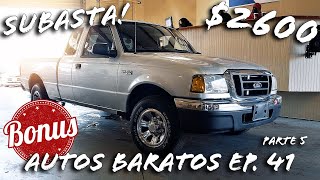 Subasta de carros baratos en los EEUU Ep. 41 (Parte 5)