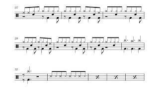 RUNAWAY by OneRepublic - Drum Transcription