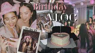 BIRTHDAY VLOG: МНЕ 20 | вечеринка мечты, распаковка подарков 🎂