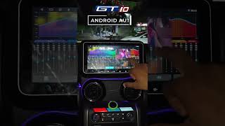 GT 10 Car Android Player installed in THE THAR