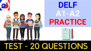 French DELF A1 A2 Practice Test [20 questions]