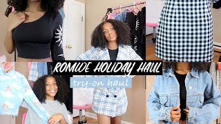 HUGE ROMWE TRY-ON HAUL!