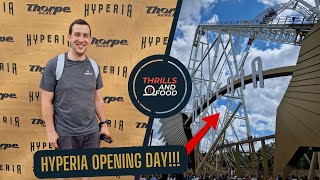 Hyperia Opening Day at Thorpe Park!  May 2024