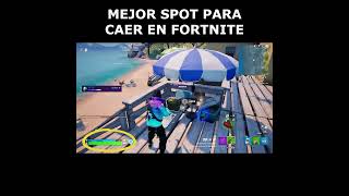 Curiosidades Fortnite: El mejor spot para caer en Fortnite #shorts #shortsyoutube