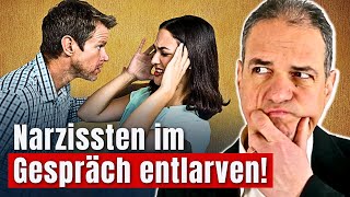 So entlarven Sie Narzissten im Gespräch (5 Alarmsignale⚠️)