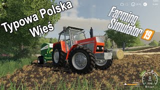 ⭐ Fs 19 ⭐ Typowa Polska Wieś #6 ✔ Nowy Nabytek Na Gospodarstwie ✔ Oraz Prasowanie Słomy ✔