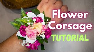 How to Make a Flower Corsage!