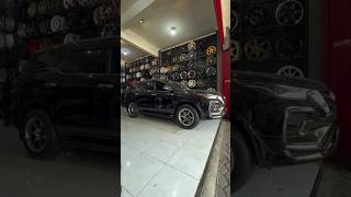 Tampilan terbaru FORTUNER pakai velg racing mobil r18 TE37 SSW - velg mobil Fortuner