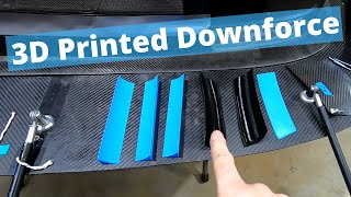 3D Printed Car Parts that Make Downforce!