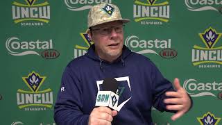 UNCW Baseball Head Coach Randy Hood | Postgame vs Saint Joseph's, 3-09-24