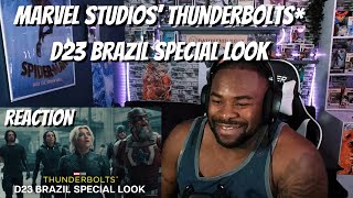 Marvel Studios’ Thunderbolts  D23 Brazil Special Look REACTION