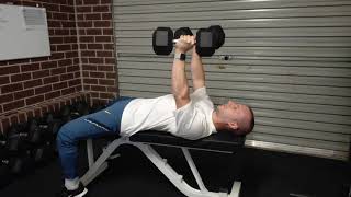 Flat Lying Chest Fly (Dumbbell) | Hypertrophy Exercise Library