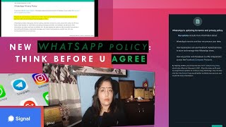 Whatsapp: New Terms & Privacy Policy :Er. Mini Rani Sharma, Cyber Security Expert