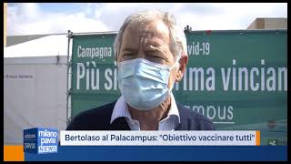 Pavia, Bertolaso al Palacampus: ''Vaccineremo tutti''