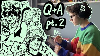 my plan to become a fulltime artist! ✿ Q&A pt. 2