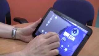 Motorola Xoom Android tablet video demo