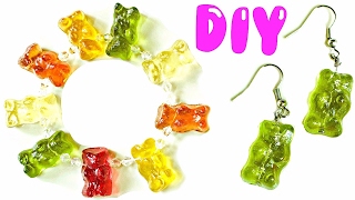 How to Make Handmade Hand Bracelet With Gummy Bear Gummy Bear