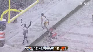 Wilson To Austin For A Lead-Changing Steelers TD - STEELERS vs BROWNS - 2024-25 NFL SEASON WEEK 12