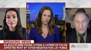 Rosario Dawson & Greg Palast on MSNBC's American Voices