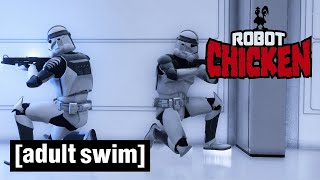 Robot Chicken | Clone Curiosity Recreation! (ft. Dee Bradley Baker)