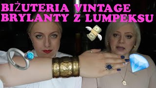 💍 BIŻUTERIA VINTAGE Z LUMPEKSU | BRYLANTY Z SECOND HAND | LUKSUSOWE AKCESORIA ZA MNIEJ 10 zł