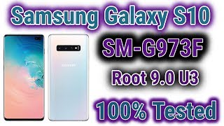 How to  Root G973F U3 9.0 | Samsung Galaxy S10 Exynos Root With Magisk |