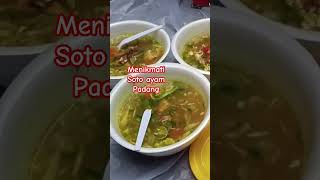 MENIKMATI SOTO AYAM PADANG DI WARUNG LESEHAN 🥰🫰#vidioshort #chaprungchannel #feedshorts