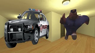 Officer Earl And Police Vehicle Nextbot Gmod