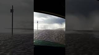 storm at crosby beach. (2)