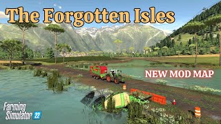 "THE FORGOTTEN ISLES" FS22 Map Tour/Review | New Mod Map | Farming Simulator 22 | PS5