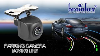 07010 Brainbox Fisheye CCD Rear Parking Camera with Moving Line Kamera Parkir Mundur