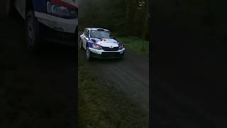 🏴󠁧󠁢󠁷󠁬󠁳󠁿🏁Cambrian Rally Flat Out Skoda Fabia R5 Max McRae💥 #skodafabiar5 #action #rally #attack #fun