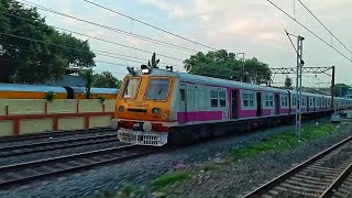 Train Raceing Barddhaman Chord Vs Tarakeswar Local  Crossing (ER) Indian Railways