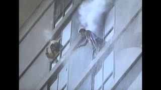 Elderly Woman Rescued From Burning Apartment Room