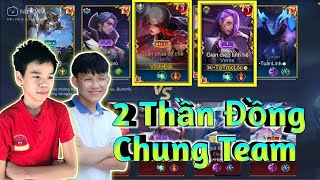 Team bạn Hoảng sợ Khi thấy 2 thần đồng liên quân VĨNH ĐẤT và BÉ TRỌC chung team