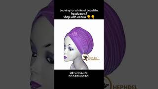 LOVER OF BEAUTIFUL HEADWEARS?  SHOP WITH HDC NOW! #autogele #fashion #turban #handmade #hats #bridal