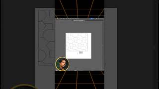 Creating Pattern in " Illustrator " #ytshorts #adobeillustrator