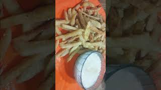 #cookingwithusharecipes😋😋 #vratrecipe 😋😋😋😋#frenchfriesrecipe😋😋😋#buckwheatflourrecipe😋😋#kutturecipe😋😋