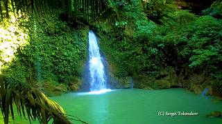 Mantayupan Falls. Barili, Cebu